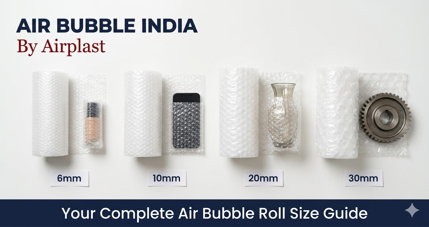 Which Air Bubble Roll Size Is Right for Your Product? A Complete Guide
